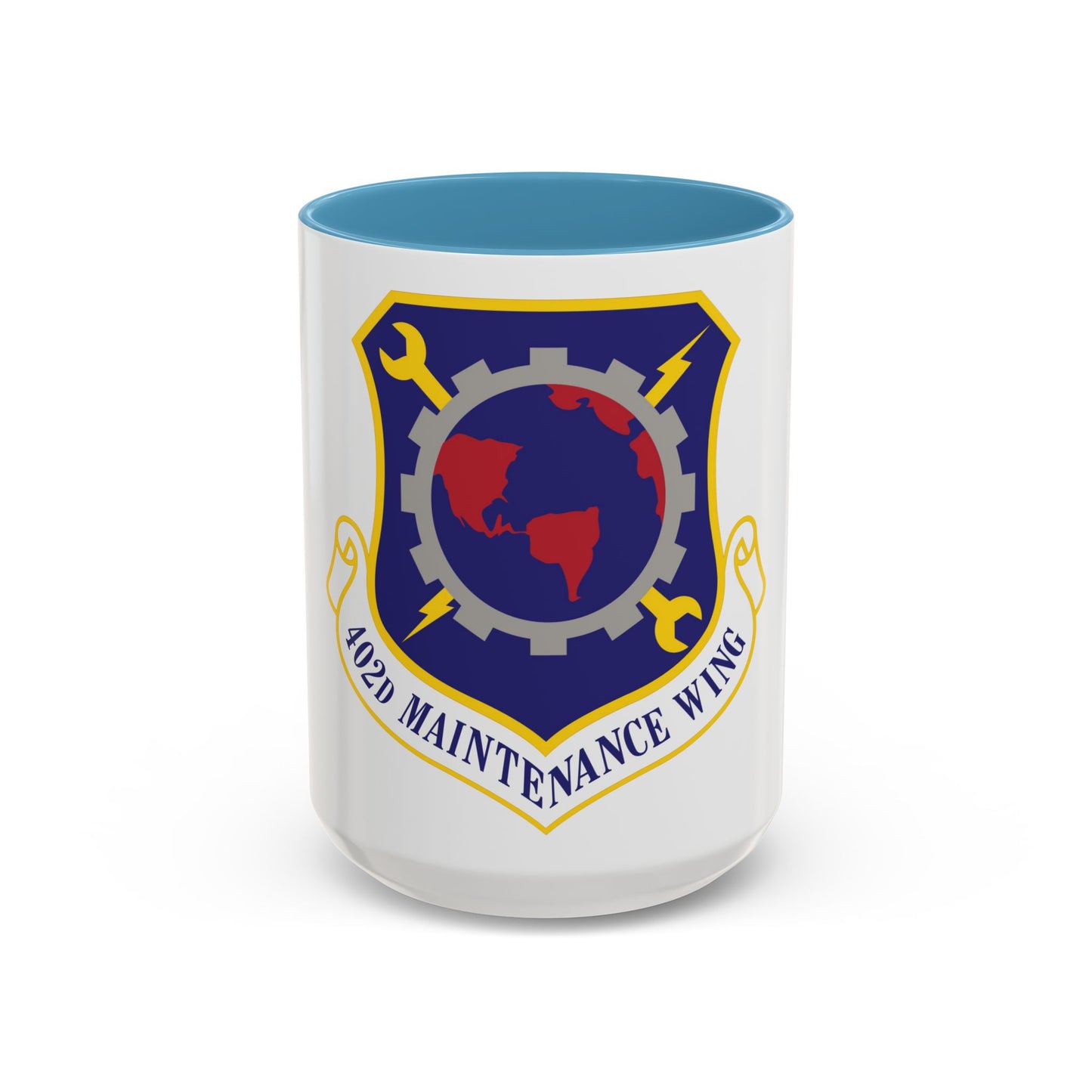 402d Maintenance Wing (U.S. Air Force) Accent Coffee Mug