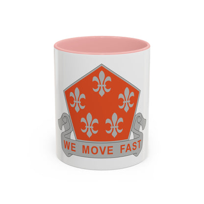 5 Signal Battalion (U.S. Army) Accent Coffee Mug