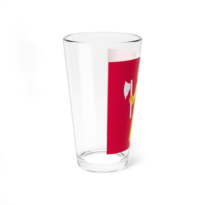 Flag of Botkyrka (Sweden) Pint Glass 16oz