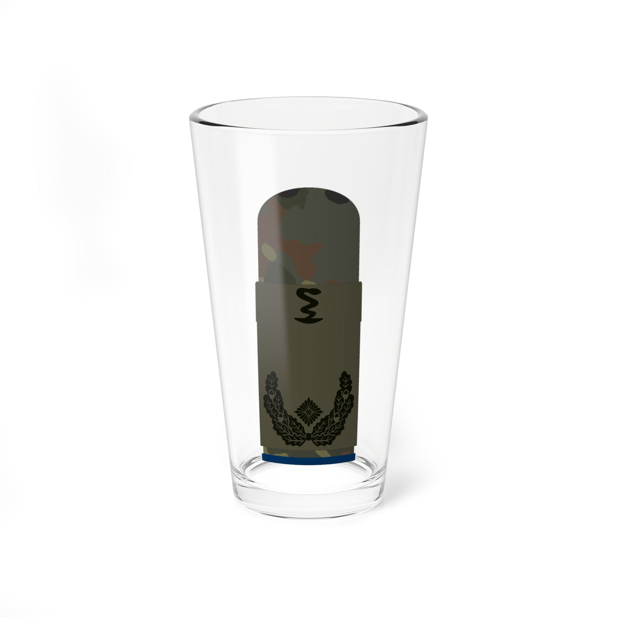 HA OS5 51d Oberstabsapotheker San PH R (Germany) (Military Rank) Pint Glass 16oz