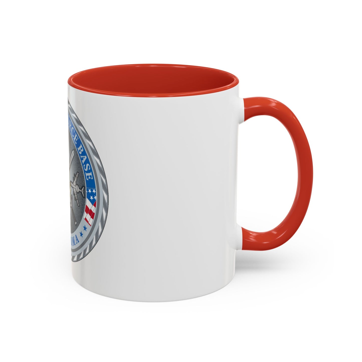 Tinker AF Base (U.S. Air Force) Accent Coffee Mug