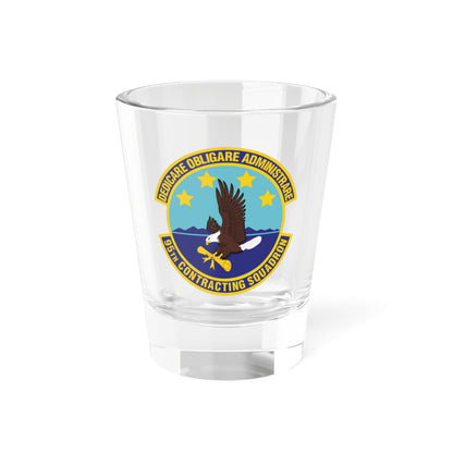 95th Contracting Squadron (U.S. Air Force) Shot Glass 1.5oz