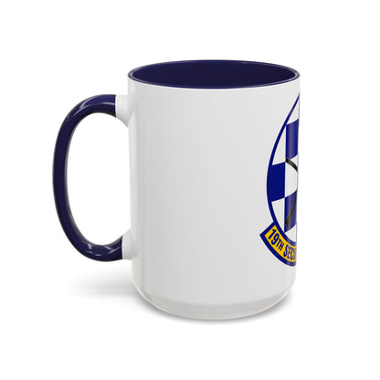 19 Security Forces Squadron AMC (U.S. Air Force) Accent Coffee Mug