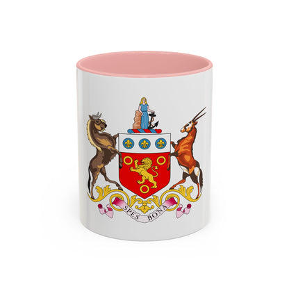 Coat of arms of the Cape Colony 1876-1994 - Accent Coffee Mug