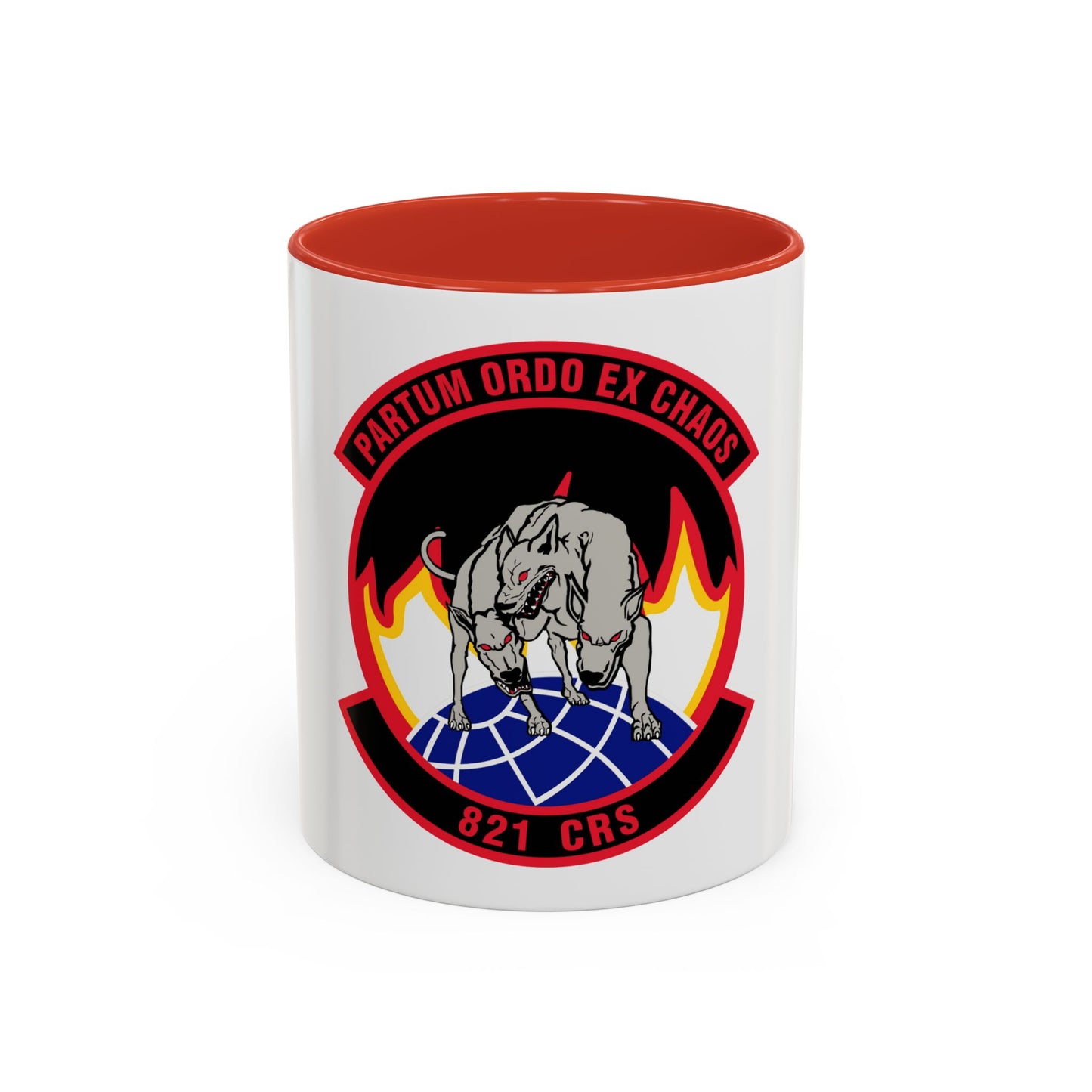 821 Contingency Response Sq AMC (U.S. Air Force) Accent Coffee Mug