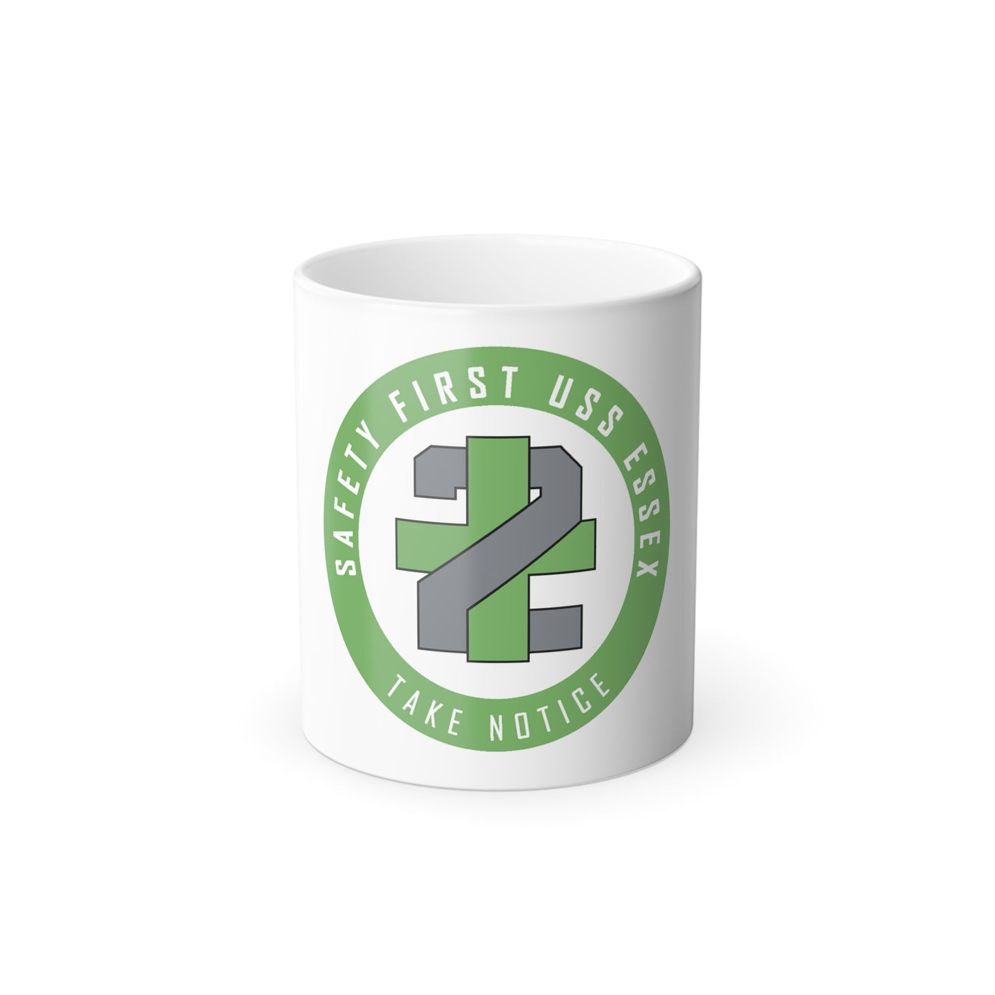USS Essex LHD 2 Safety 1st (U.S. Navy) Color Changing Mug 11oz