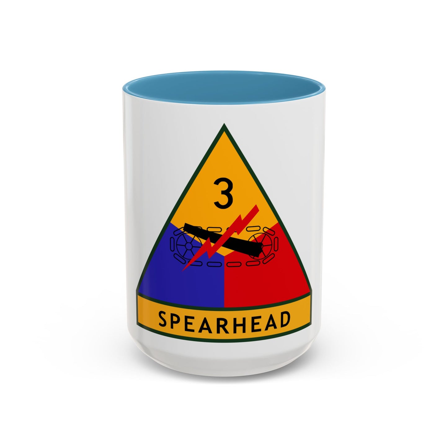 3rd Armored Division (U.S. Army) Accent Coffee Mug