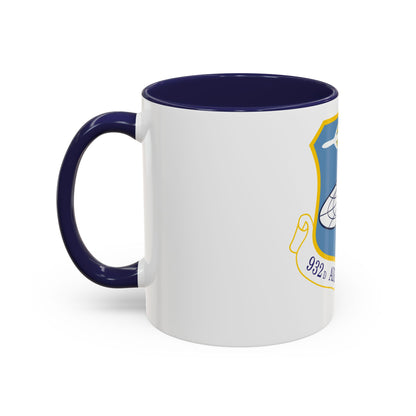 932 Airlift Wing AFRC (U.S. Air Force) Accent Coffee Mug