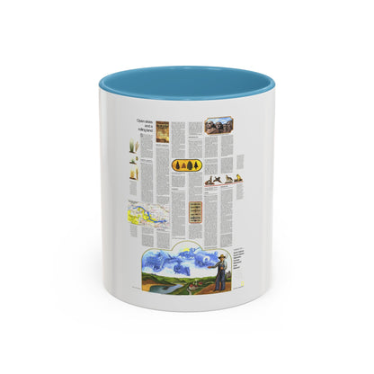 USA - North Central States 2 (1974) (Map) Accent Coffee Mug