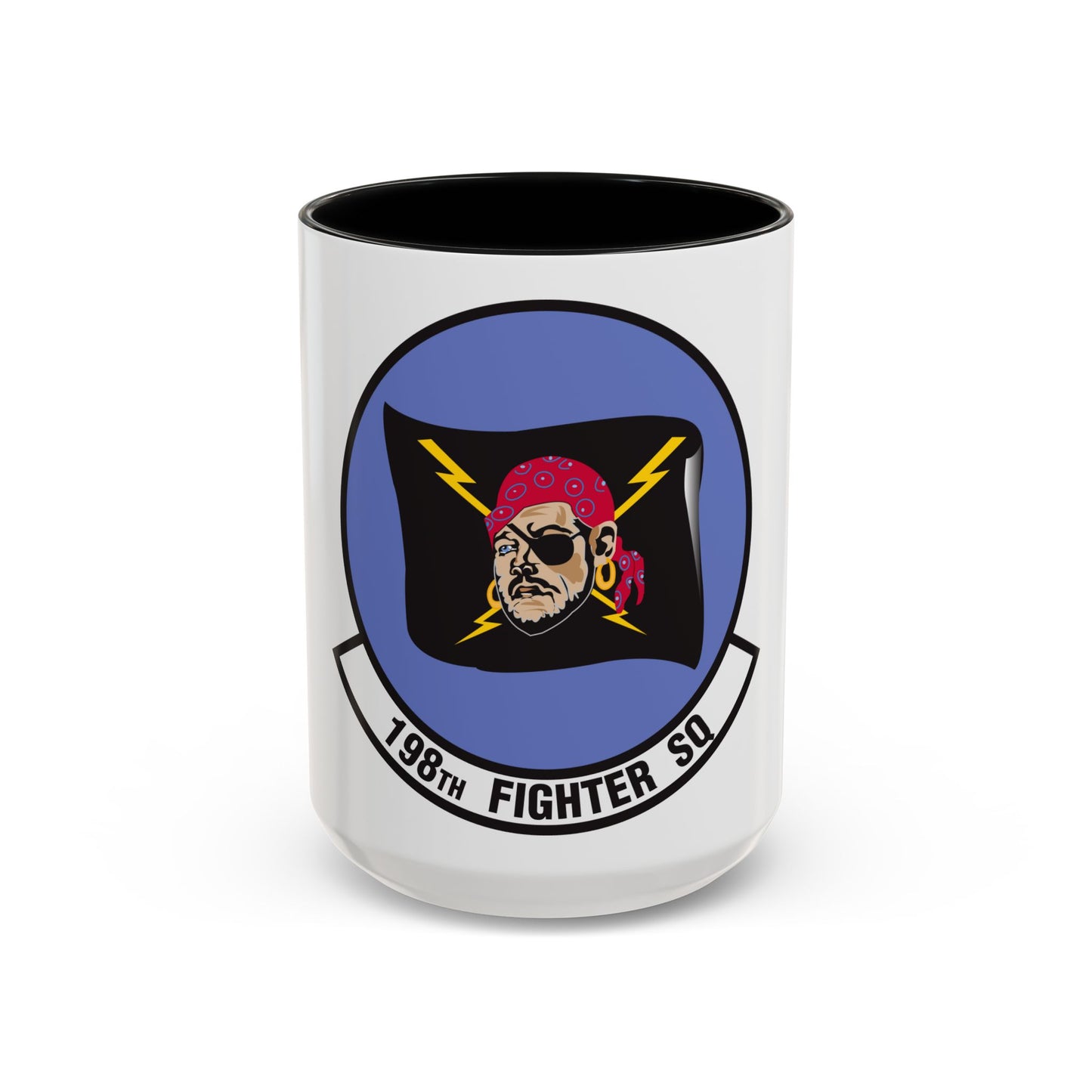 198 Fighter Squadron (U.S. Air Force) Accent Coffee Mug