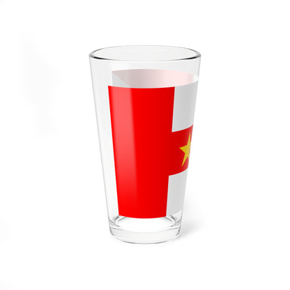 Hong-kong-flag-proposal-1987 (China) Pint Glass 16oz