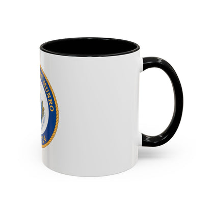 USCGC Douglas Munro (U.S. Coast Guard) Accent Coffee Mug