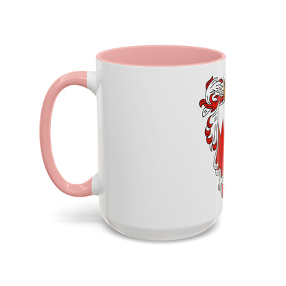 Coat of Arms of The Kingdom of Bahrain - Accent Coffee Mug