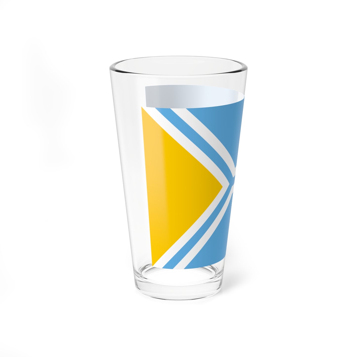 Flag of Tuva (Russia) Pint Glass 16oz