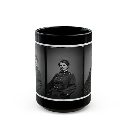 Portrait Of Brig. Gen. Samuel D. Sturgis, Officer Of The Federal Army (U.S. Civil War) Black Coffee Mug