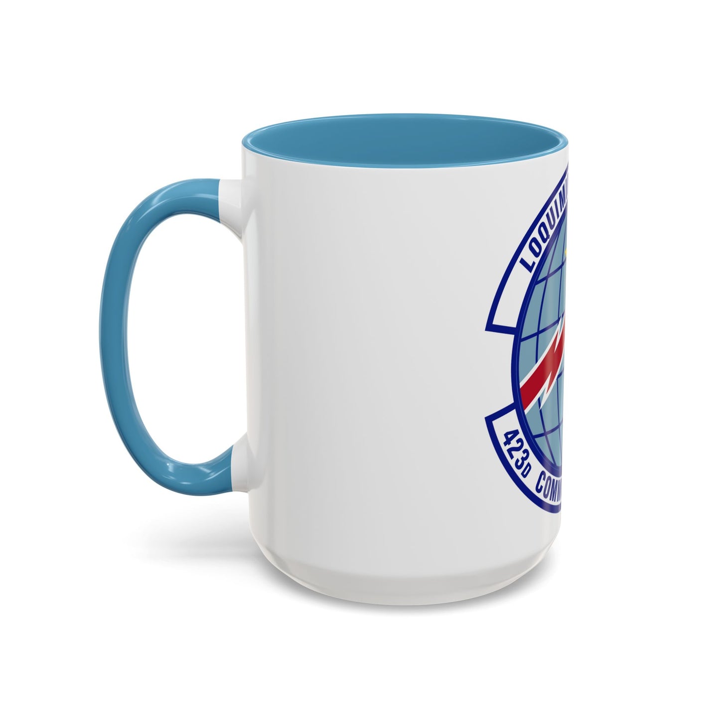 423d Communications Squadron (U.S. Air Force) Accent Coffee Mug