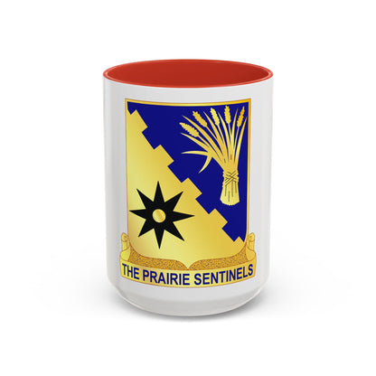 114 Cavalry Regiment (U.S. Army) Accent Coffee Mug