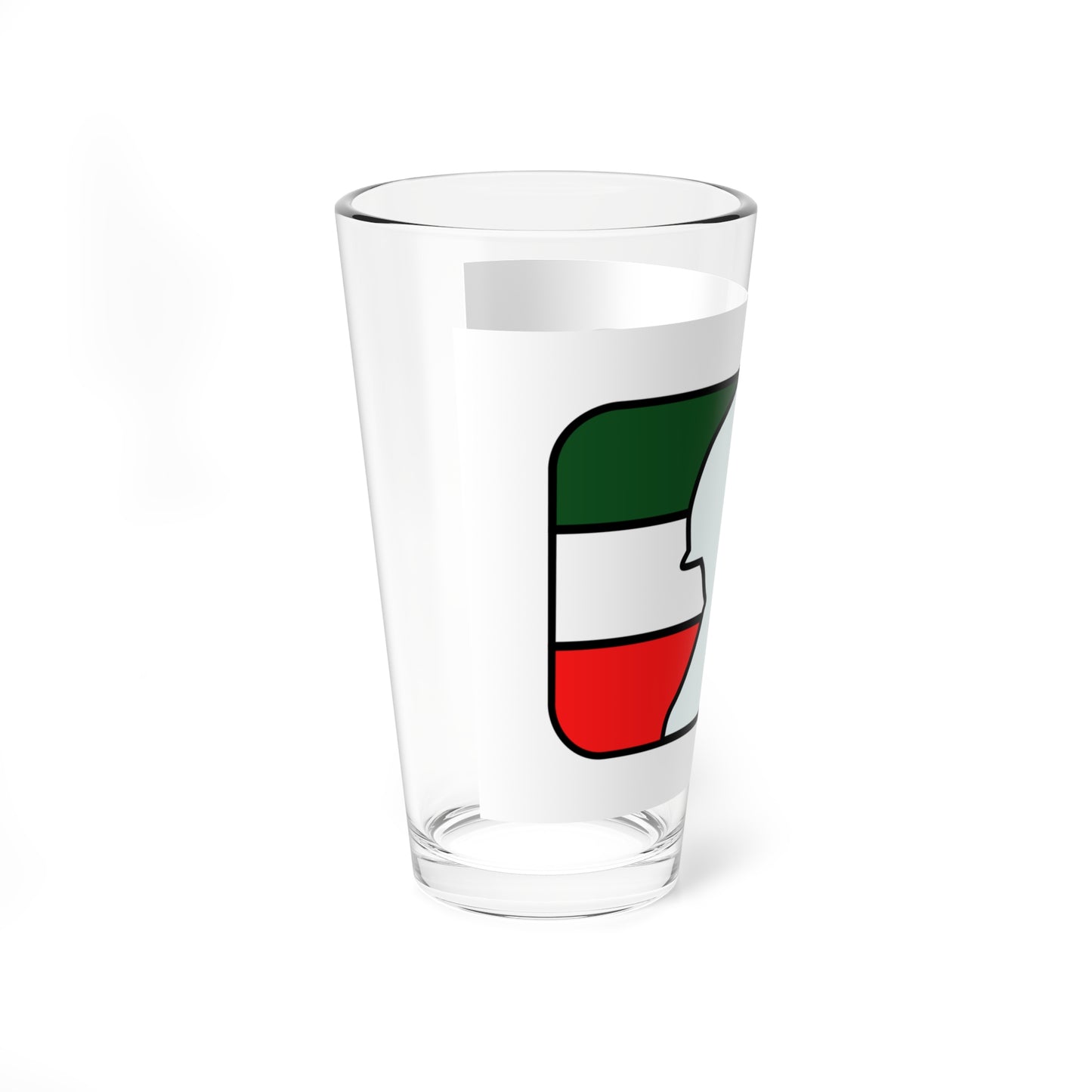 Flag of the Mexican Army (Mexico) Pint Glass 16oz