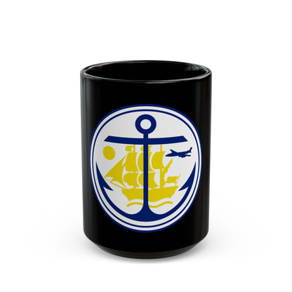 Seal of Anchorage Alaska - Black Coffee Mug