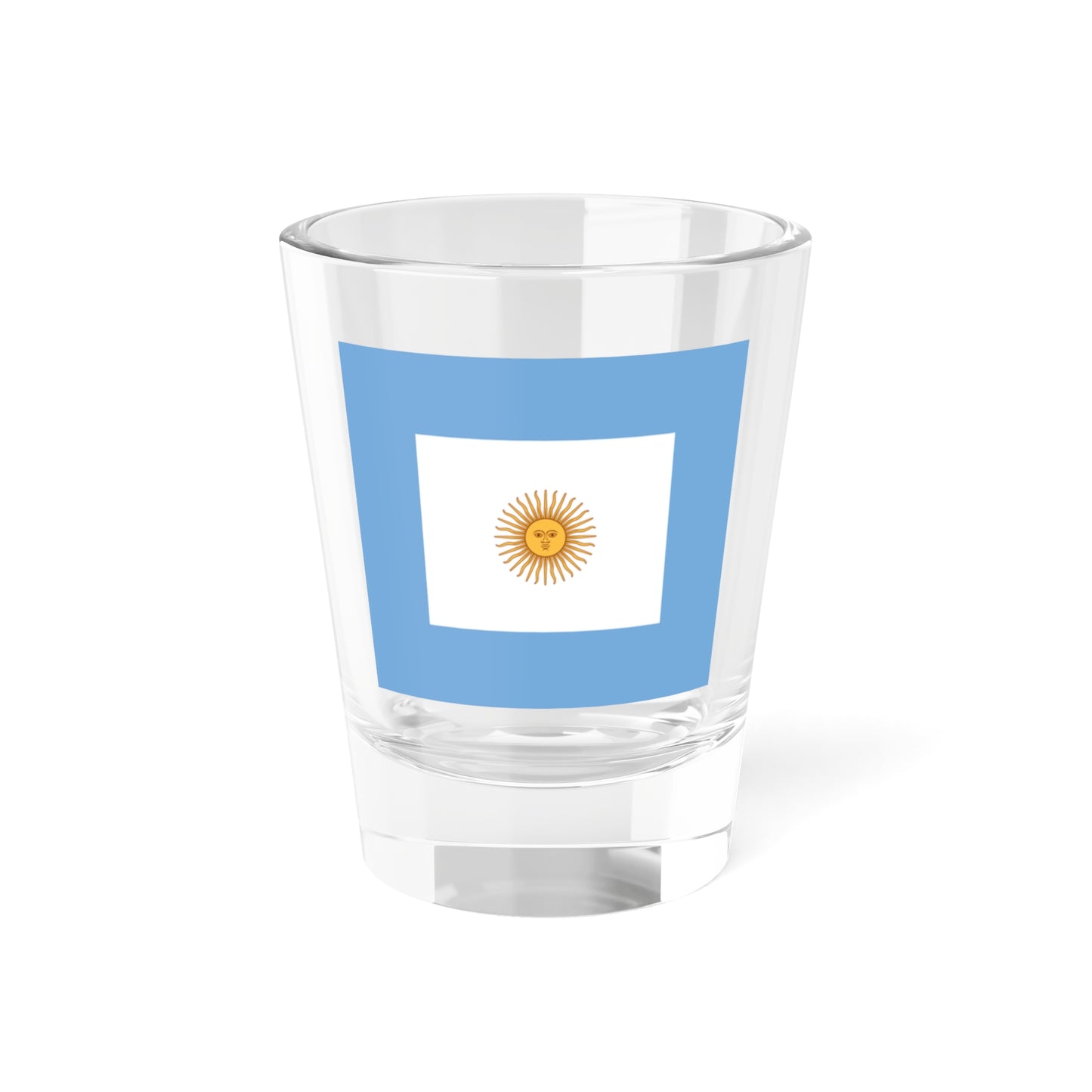 Naval Jack of Argentina - Shot Glass 1.5oz