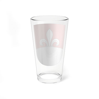Heitenried-coat of arms (Switzerland) (Coat of Arms) Pint Glass 16oz