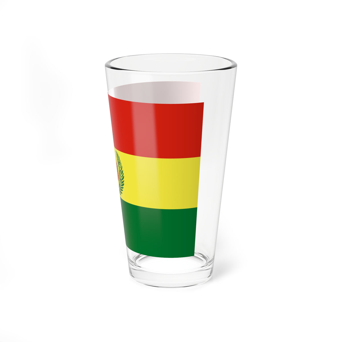 Bandera de Bolivia Guerra (Bolivia) Pint Glass 16oz