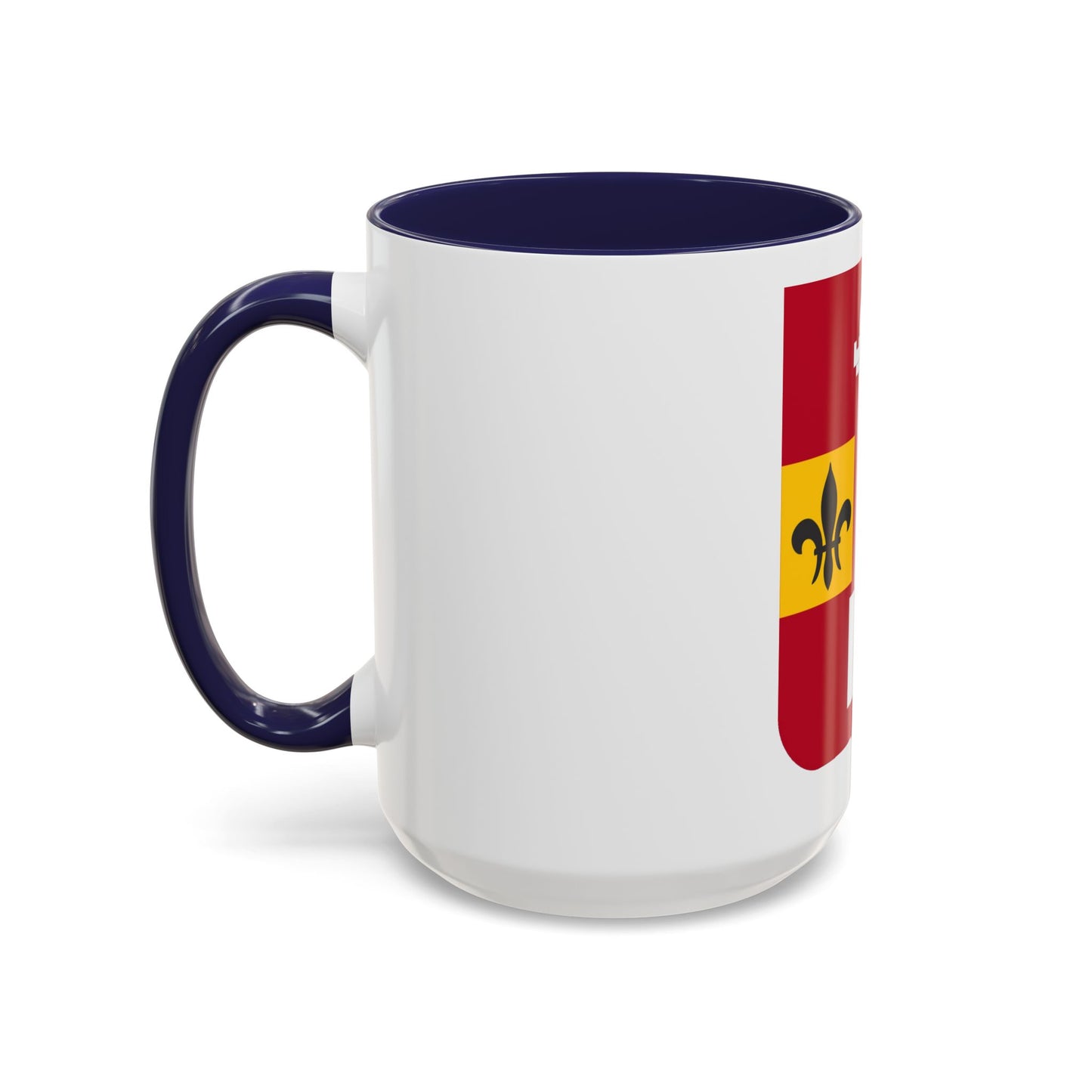 740th Antiaircraft Artillery Gun Battalion v2 (U.S. Army) Accent Coffee Mug