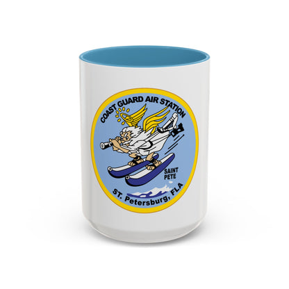USCGC Air Station St Petersburg FLA (U.S. Coast Guard) Accent Coffee Mug