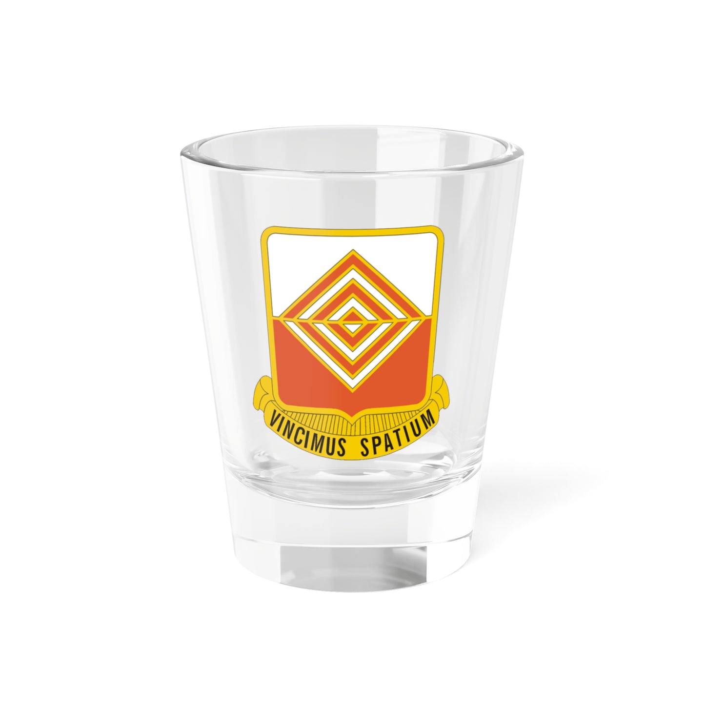 Verre à liqueur du 57e bataillon de transmission (armée américaine) 1,5 oz