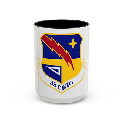38th Cyberspace Engineering Installation Group (U.S. Air Force) Accent Coffee Mug