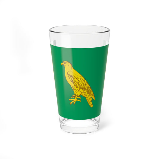 Flag of Aurgazinsky rayon (Russia) Pint Glass 16oz