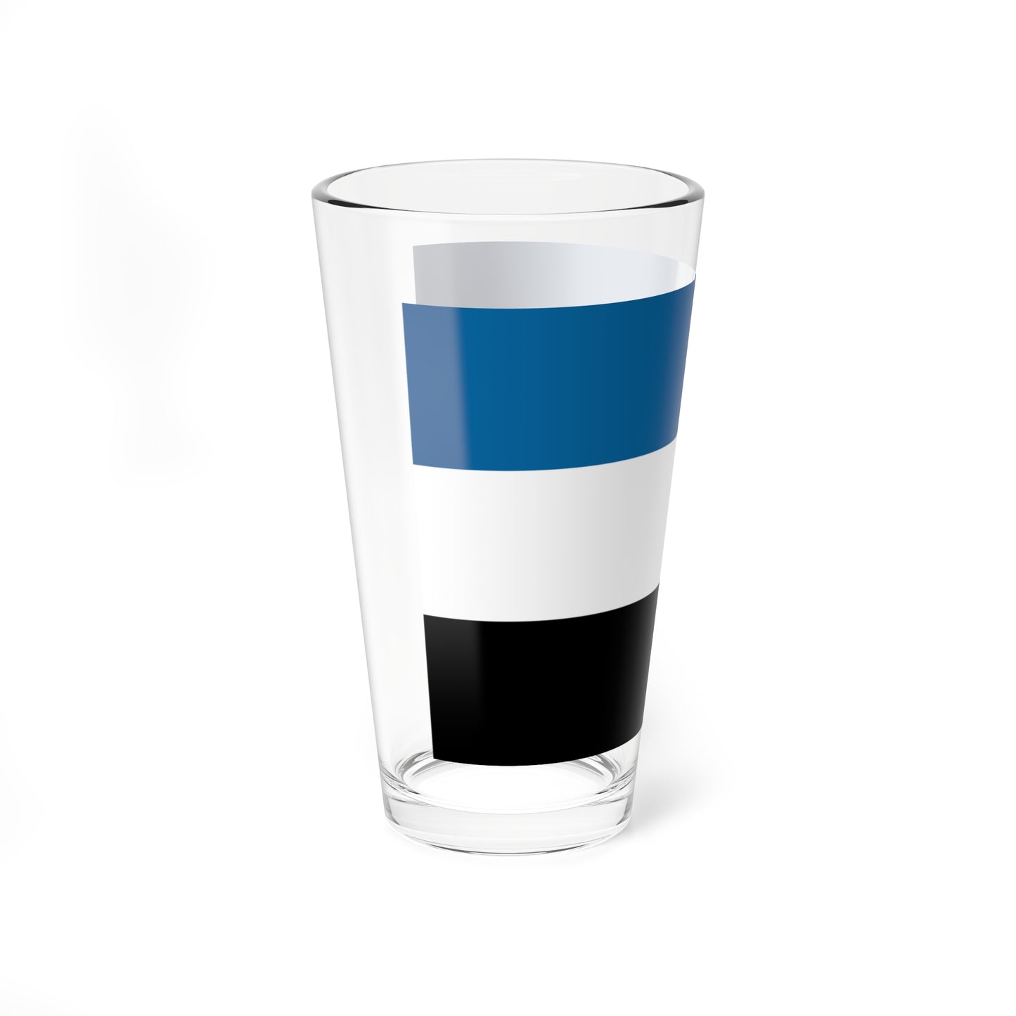 Manchurian Tricolor Flag (China) Pint Glass 16oz