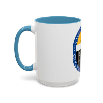 Seal of Tulsa Oklahoma - Accent Coffee Mug
