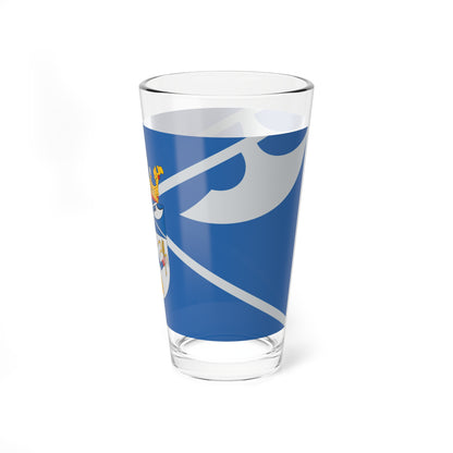 Flag of Fulopjakab ceremonial (Hungary) Pint Glass 16oz