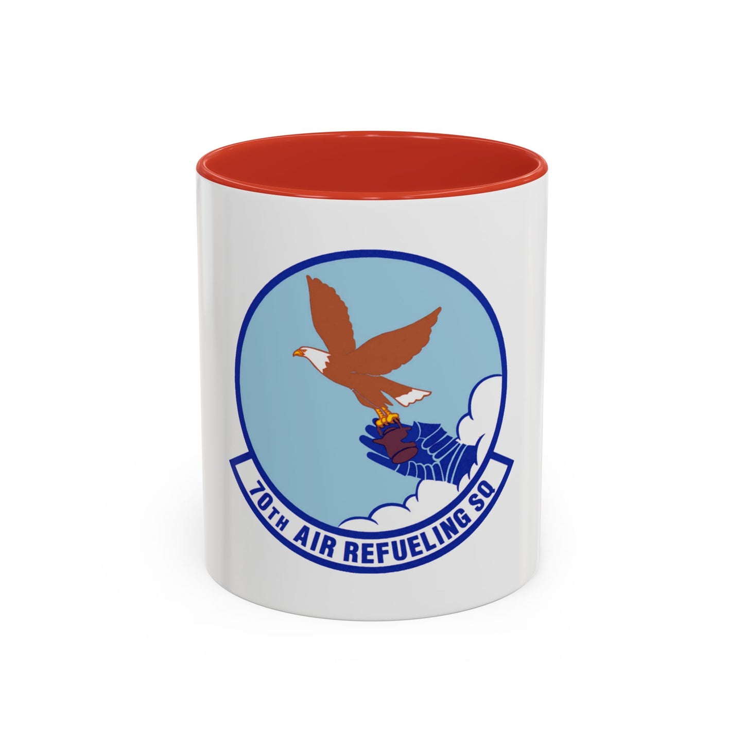 70 Air Refueling Squadron AFRC (U.S. Air Force) Accent Coffee Mug