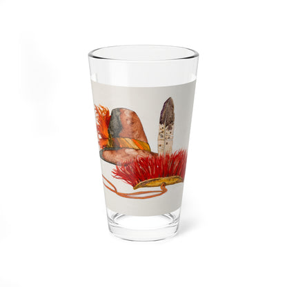 Squanto and the Miracle of Thanksgiving, interior illustrations (10), 2012 (Magazine Illustration) Pint Glass 16oz