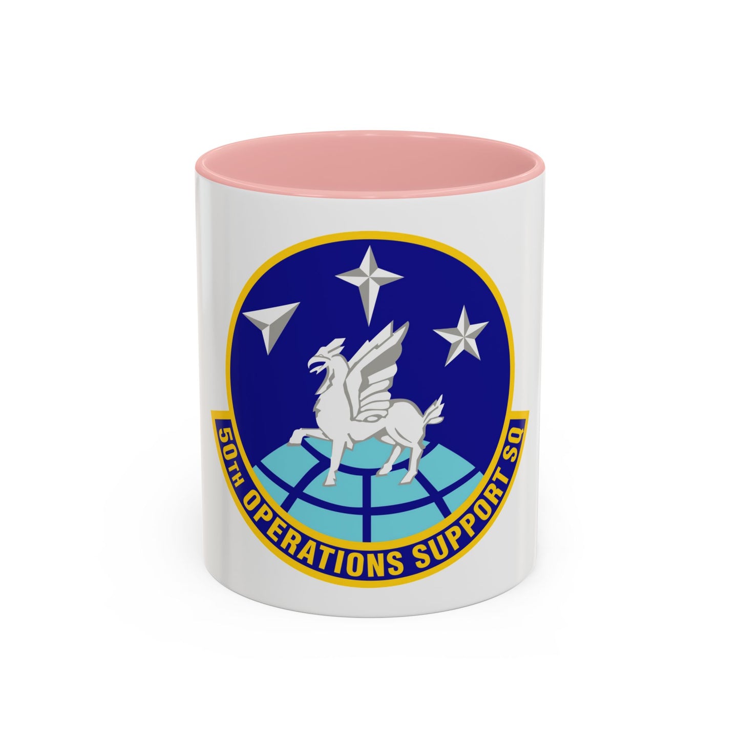 50th Operations Support Squadron (U.S. Air Force) Accent Coffee Mug