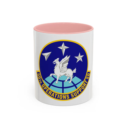 50th Operations Support Squadron (U.S. Air Force) Accent Coffee Mug