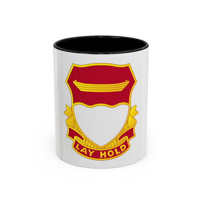 87 Engineer Battalion (U.S. Army) Accent Coffee Mug