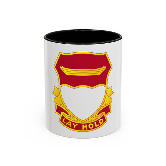 87 Engineer Battalion (U.S. Army) Accent Coffee Mug
