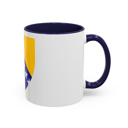 Coat of arms of Bosnia and Herzegovina - Accent Coffee Mug