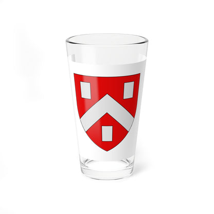 Drapeau de Cesson-Sevigne (France) Pint Glass 16oz