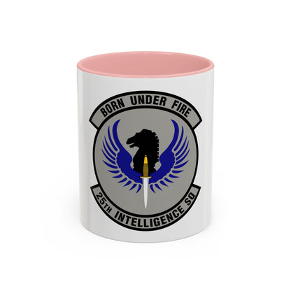 25 Intelligence Squadron AFISRA (U.S. Air Force) Accent Coffee Mug