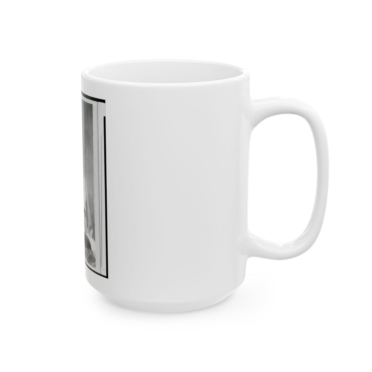 Brig. General Lawrence S. Baker (U.S. Civil War) White Coffee Mug