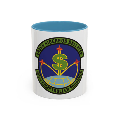 460th Comptroller Squadron (U.S. Air Force) Accent Coffee Mug