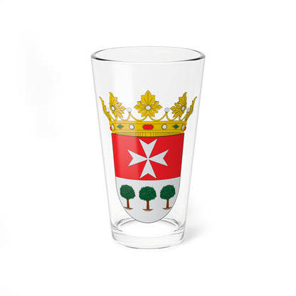 Escudo de Binaced (Spain) (Coat of Arms) Pint Glass 16oz