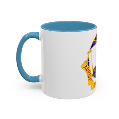 308 Civil Affairs Brigade 2 (U.S. Army) Accent Coffee Mug