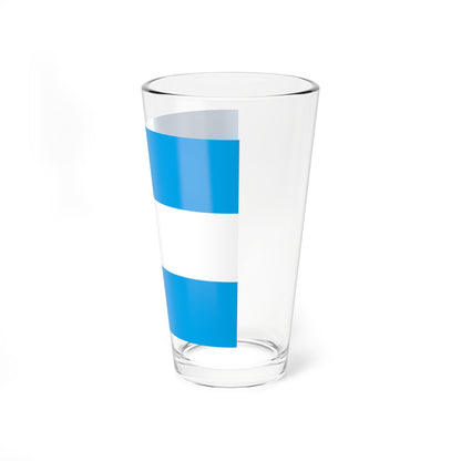 Bandera de Ricaurte Cojedes (Venezuela) Pint Glass 16oz