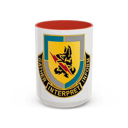 134 Military Intelligence Battalion (U.S. Army) Accent Coffee Mug