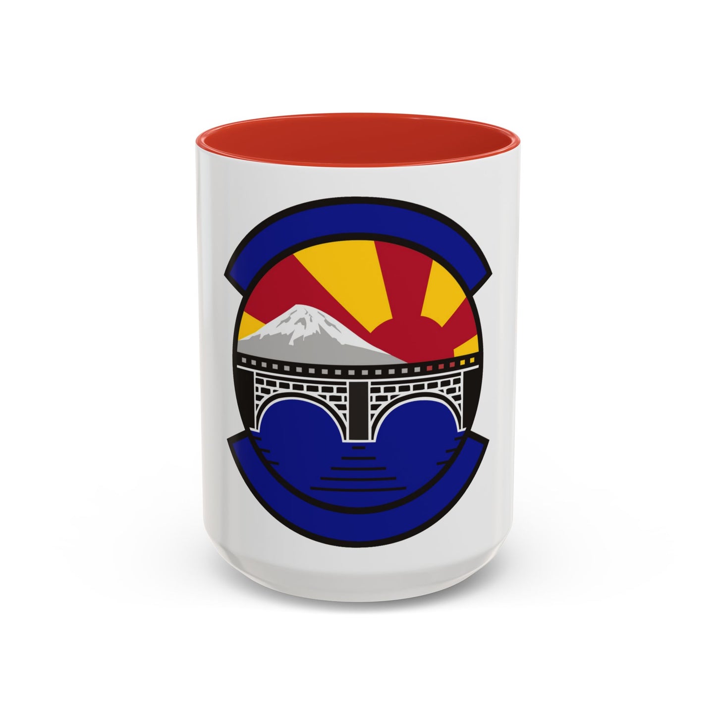 374 Maintenance Operations Squadron PACAF (U.S. Air Force) Accent Coffee Mug